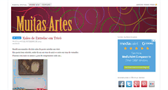 Desktop Screenshot of muitasartes.com.br