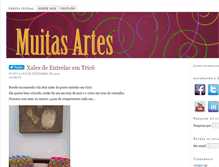 Tablet Screenshot of muitasartes.com.br